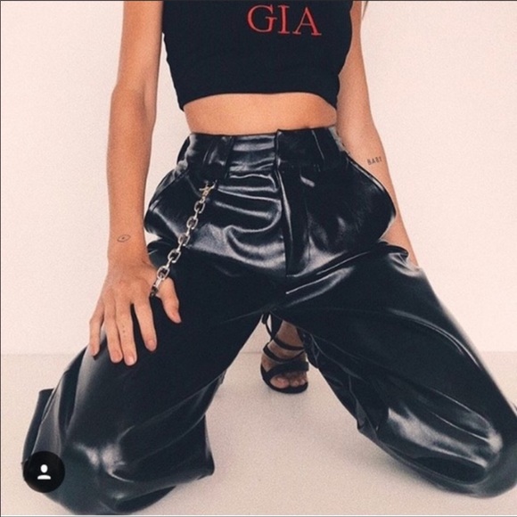 I.AM.GIA Pants - I.AM.GIA Patent Joggers